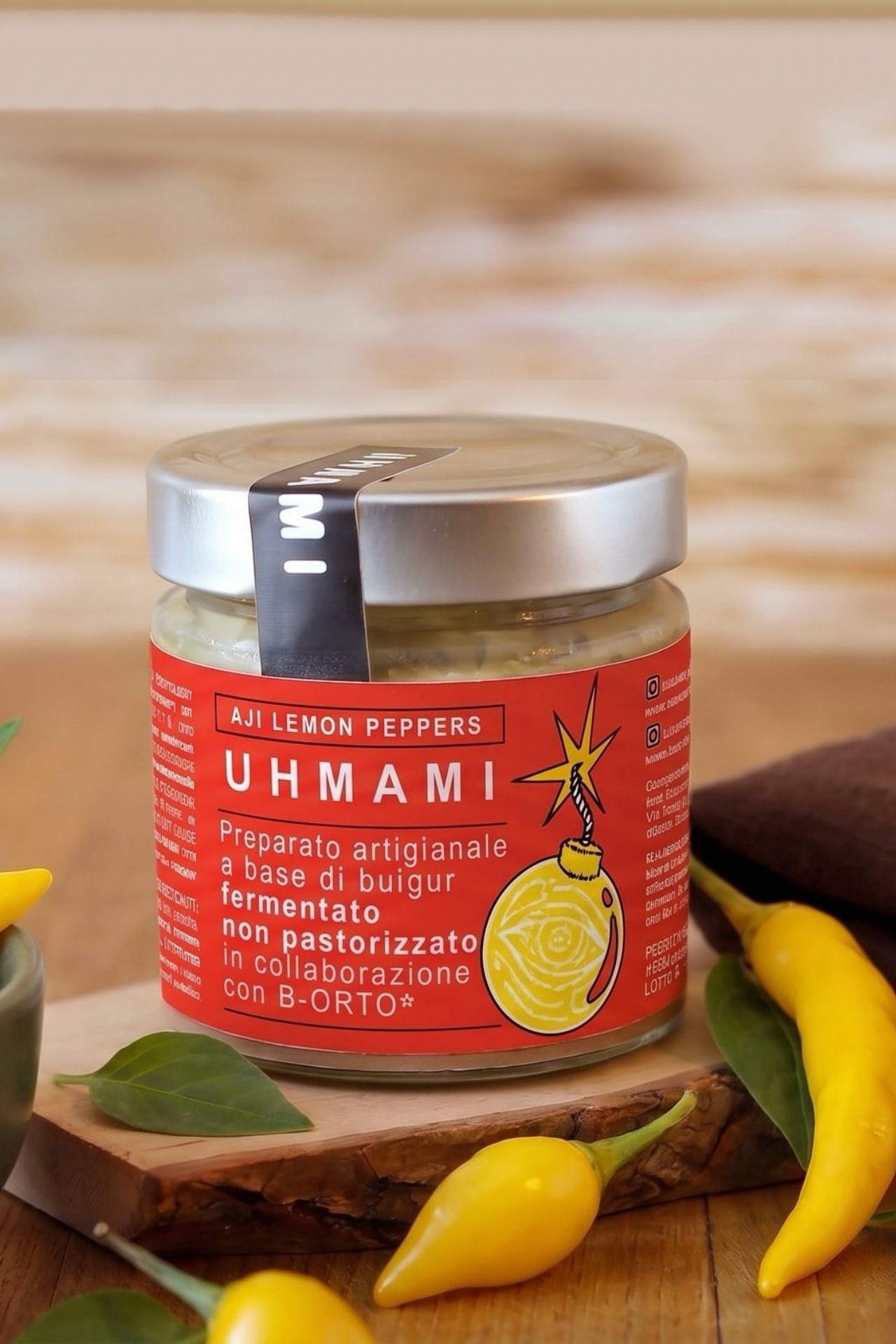 Uhmami Palline Classiche Peperoncino Aji Lemon